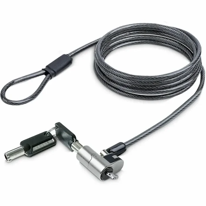 产品名称中包含顶级域名,检查并适当处理后再继续! StarTech.com Nano Laptop Cable Lock 6ft, Anti-Theft Keyed Lock, Security Cable Locks Nano