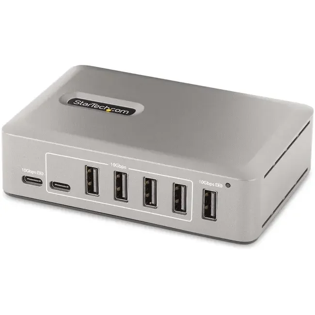 产品名称中包含顶级域名,检查并适当处理后再继续! StarTech.com 10-Port USB-C Hub, 8x USB-A + 2x USB-C, Self-Powered w/ 65W Power Supply, USB 3.1 10Gbps Desktop/Laptop USB Hub w/ Charging 10G8A2CS-USB-C-HUB