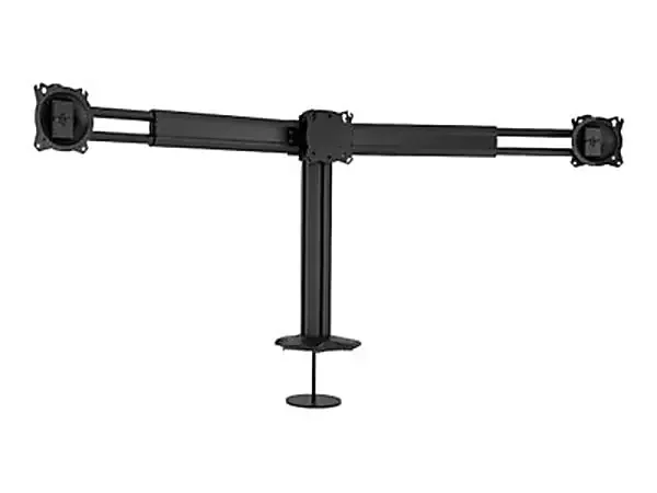 Chief Kontour Dual Display Desk Mount – For Displays up to 27″ – Blackris heads)