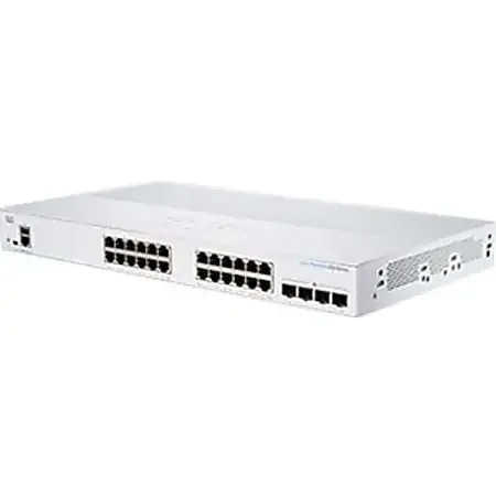 Cisco 350 CBS350-24T-4X Ethernet Switch – 24 Ports – Manageable – Modular – 27.25 W Power Consumption – CBS350-24T-4X-NA
