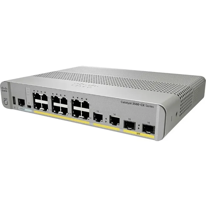 Cisco 3560CX-8TC-S Layer 3 Switch – 8 Ports – Manageable – 10/100/1000Base-T 1000Base-X –
