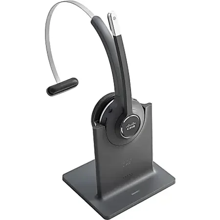 Cisco 561 Headset – Mono – Wireless – DECT 6.0 – 300 ft48 kHz – Over-the-head – Monaural – Supra-aural – CPHSWL561SUS