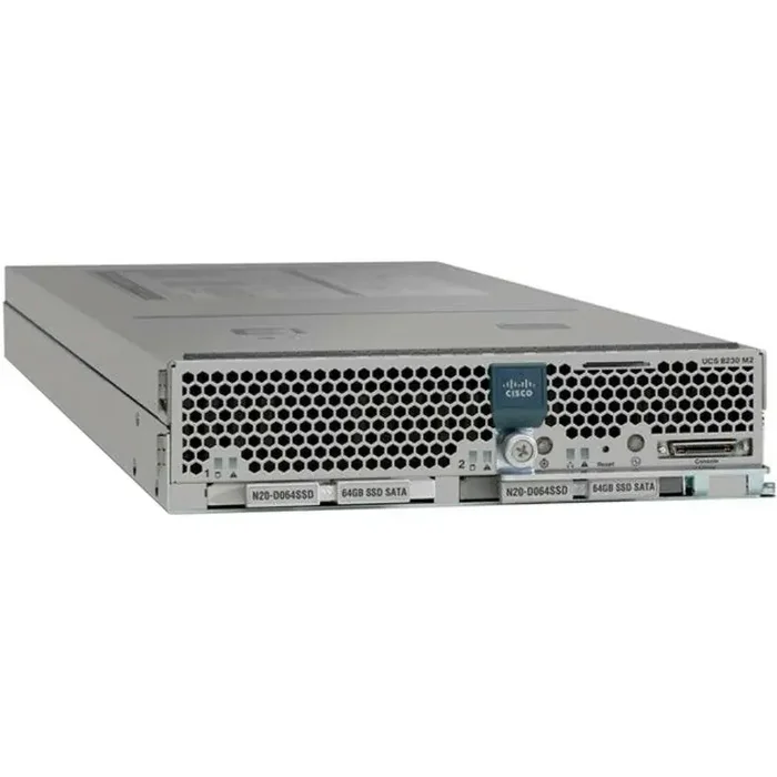 Cisco B230 M2 Blade Server – 2 x Intel Xeon E7-2860 2.26 GHz – 128 GB RAM – Serial Attached SCSI (SAS) Controller