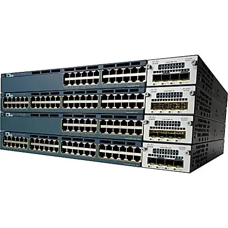 Cisco Catalyst WS-C3560X-24U-S Ethernet Switch – 24 Ports – Manageable – Gigabit Ethernet – 10/100/1000Bas – WSC3560X24US