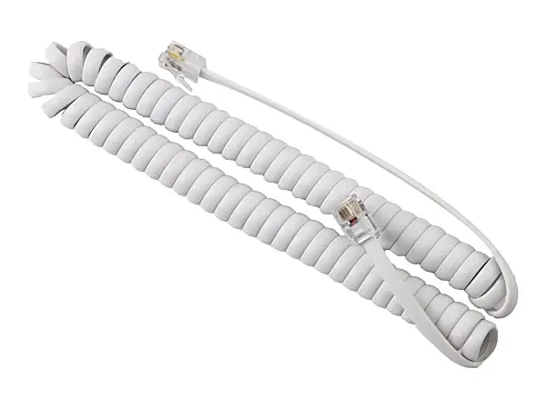 Cisco Spare Handset Cord for Cisco IP Phone 8800, DX600 Series, White – Phone Cable for Phone – White