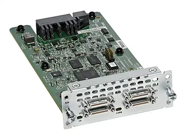 Cisco WAN Network Interface Module – Serial adapter – RS-232/449/530/V.35/X.21 x 4 – for Cisco 4451-X