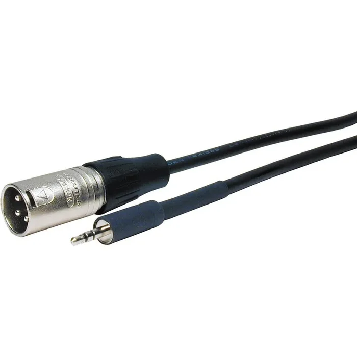 Comprehensive Standard Series Xlr Plug To Stereo 3.5Mm Mini Plug Audio Cable 25Ft Xlrp-Mps-25St
