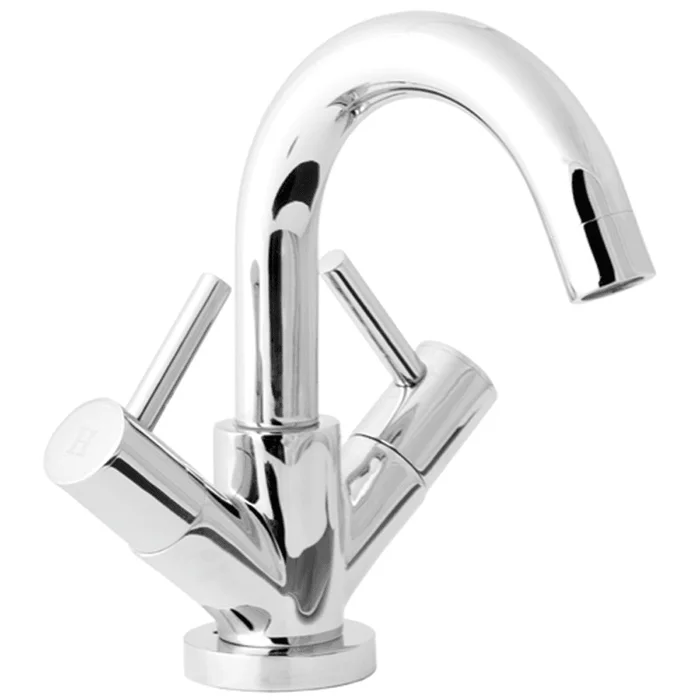 Deva Insignia Chrome Bathroom Basin Mixer Tap & Pushtop Waste INS120