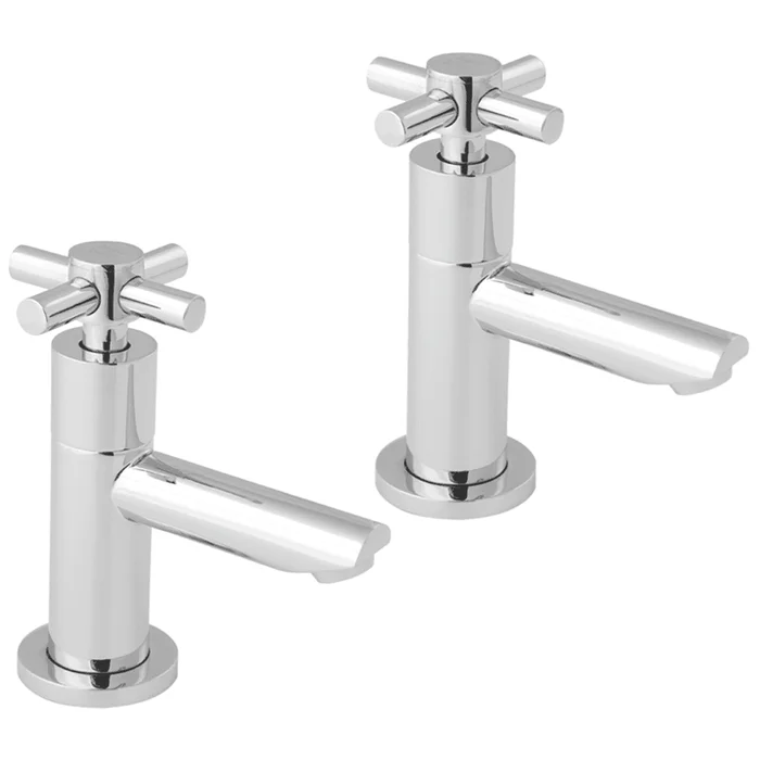 Deva Motif Chrome Bathroom Basin Taps MOT101