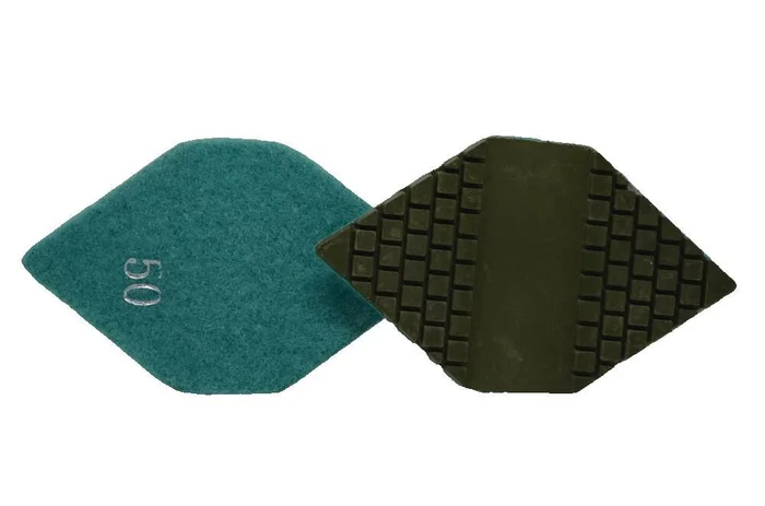 Diamond Corner Resin Tooling Attachments – 50 Grit 9435-50