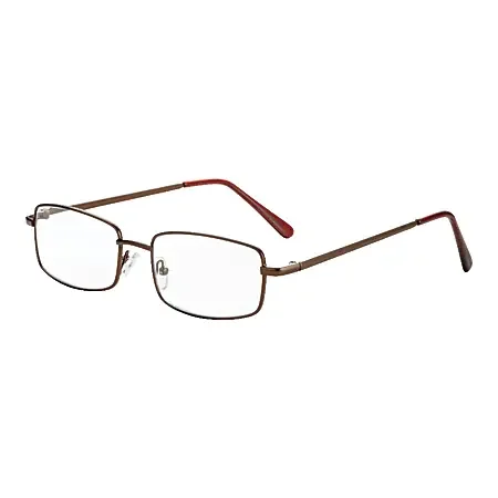 Dr. Dean Edell Richmond Reading Glasses, +1.50, Bronze