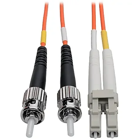 Eaton Tripp Lite Series Duplex Multimode 62.5/125 Fiber Patch Cable (LC/ST), 2M (6 ft.) – Patch cable – N31802M