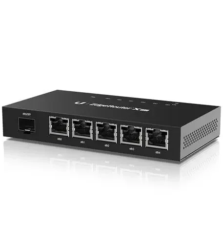 EDGEROUTER X, 6-PORT, POE, SFP