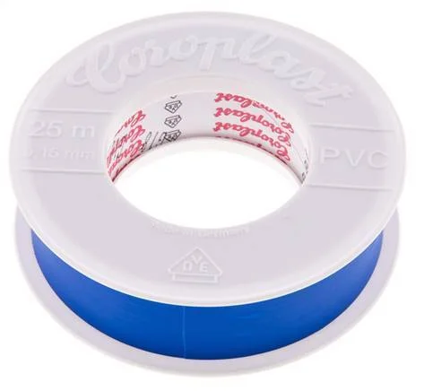 Electrical Insulation Tape VDE-tested 25mm/25m Blue