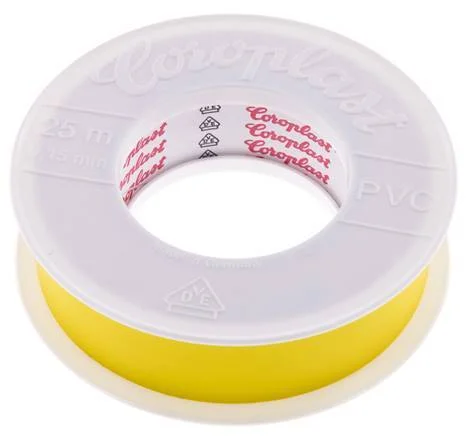 Electrical Insulation Tape VDE-tested 25mm/25m Yellow