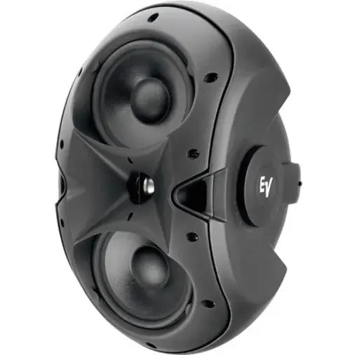 Electro-Voice Evid 6.2 2-Way Outdoor Surface Mount Speaker – 150 W Rms – Black