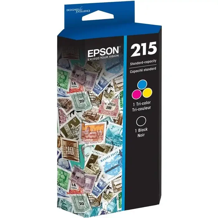 Epson DURABrite Ultra T215 Original Standard Yield Inkjet Ink Cartridge – Combo Pack – Black, Color – 1 Each