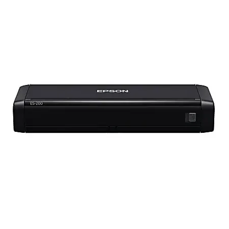 Epson® ES-200 Duplex Mobile Color Document Scanner with Auto Document Feeder