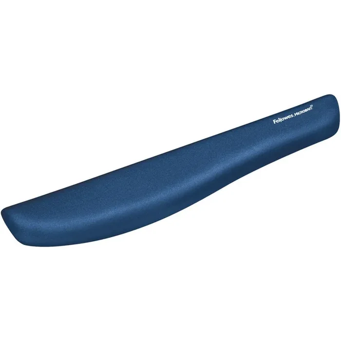Fellowes Plushtouch&Trade; Keyboard Wrist Rest With Microban&Reg; – Blue