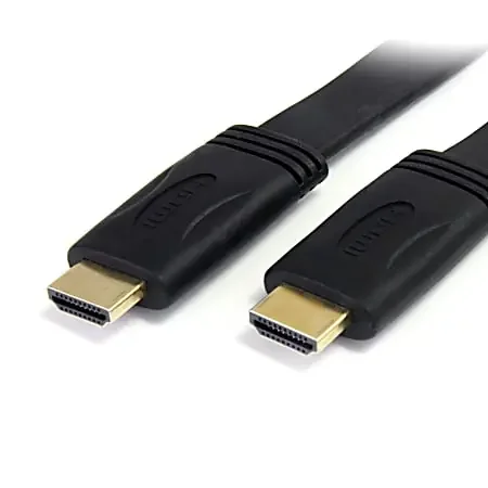Flat High-Speed HDMI Cable With Ethernet, 15‘