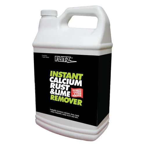 Flitz Instant Calcium, Rust & Lime Remover – Gallon Refill [CR 01610]