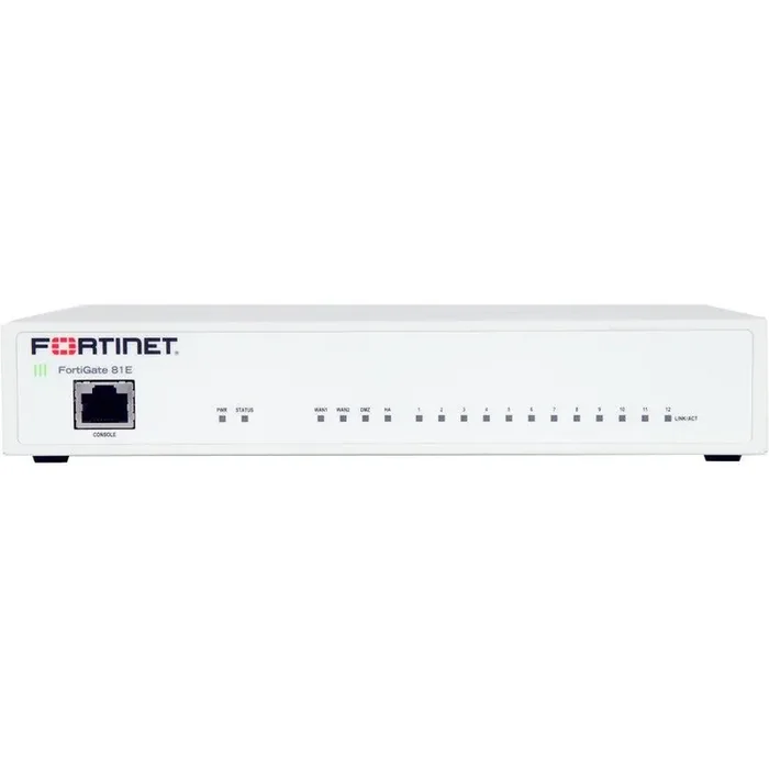 Fortinet FortiGate 81E Network Security/Firewall Appliance FG81E-USG-BDL-950-12