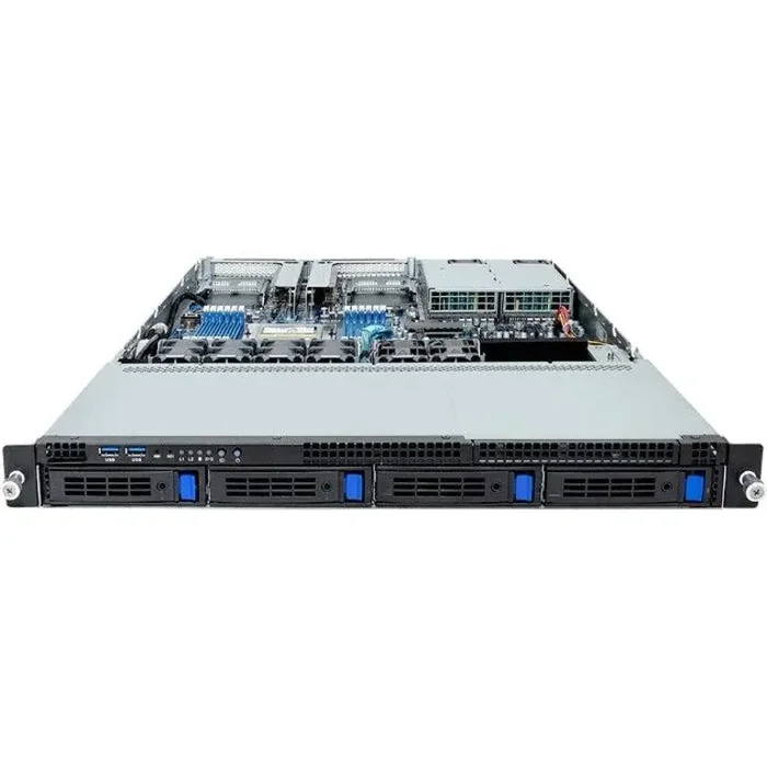 Gigabyte R163-Z30 (rev. AAB2) Barebone System – 1U Rack-mountable – Socket SP5 LGA-6096 – 1 x Processor Support