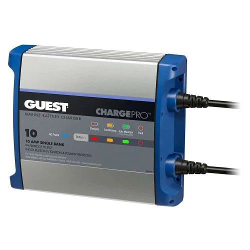 Guest On-Board Battery Charger 10A / 12V – 1 Bank – 120V Input [2710A]