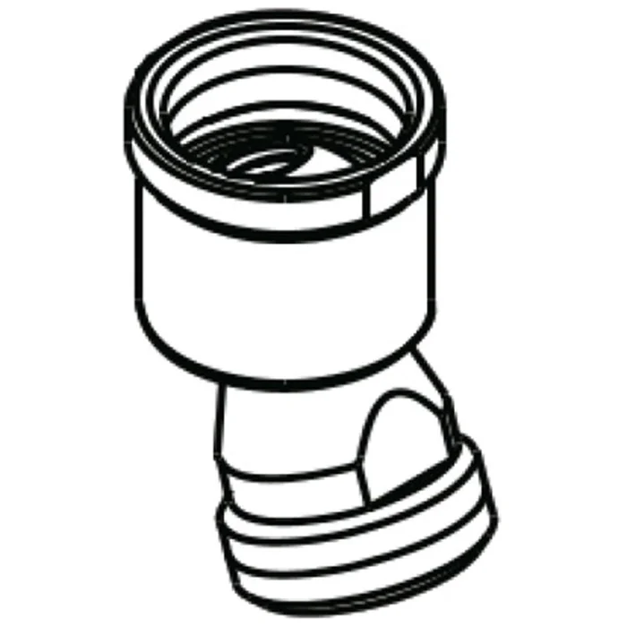 Hansgrohe Chrome Pivot Joint for Hose Connection