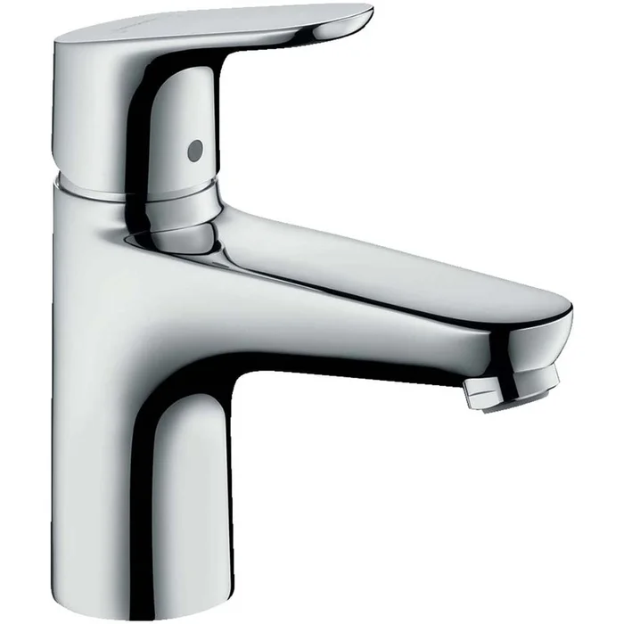 Hansgrohe Focus Chrome Monotrou Single Lever Manual Bath Mixer Tap