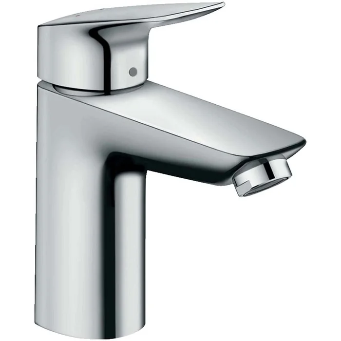 Hansgrohe Logis Chrome Basin Mixer Tap 100 LowFlow 3.5 l/min With Pop-Up Waste