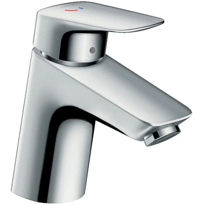 Hansgrohe Logis Chrome Single Lever CoolStart Basin Mixer Tap 70 W/ Pop-Up Waste