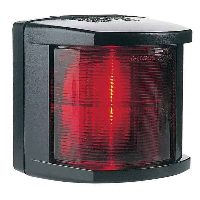 Hella Marine Port Navigation Light – Incandescent – 2nm – Black Housing – 12V