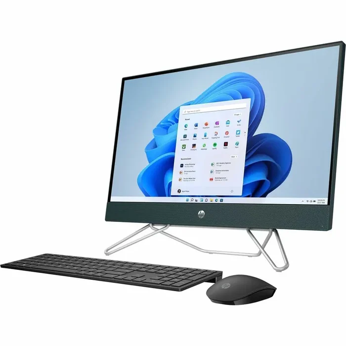HP 24-cb1000i cb1092ds All-in-One Computer – Intel Core i5 12th Gen i5-1235U Deca-core (10 Core) – 8 GB RAM DDR4 SDRAM – 512 GB M.2 PCI Express NVMe SSD – 23.8″ Full HD 1920 x 1080 Touchscreen Display – Desktop – Starry Forest – Refurbished
