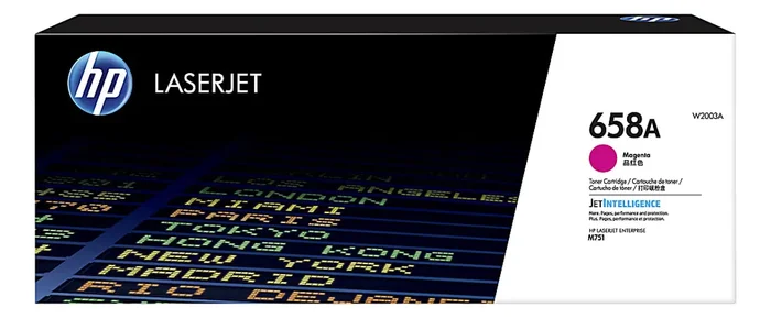 HP 658A Magenta Toner Cartridge, W2003A