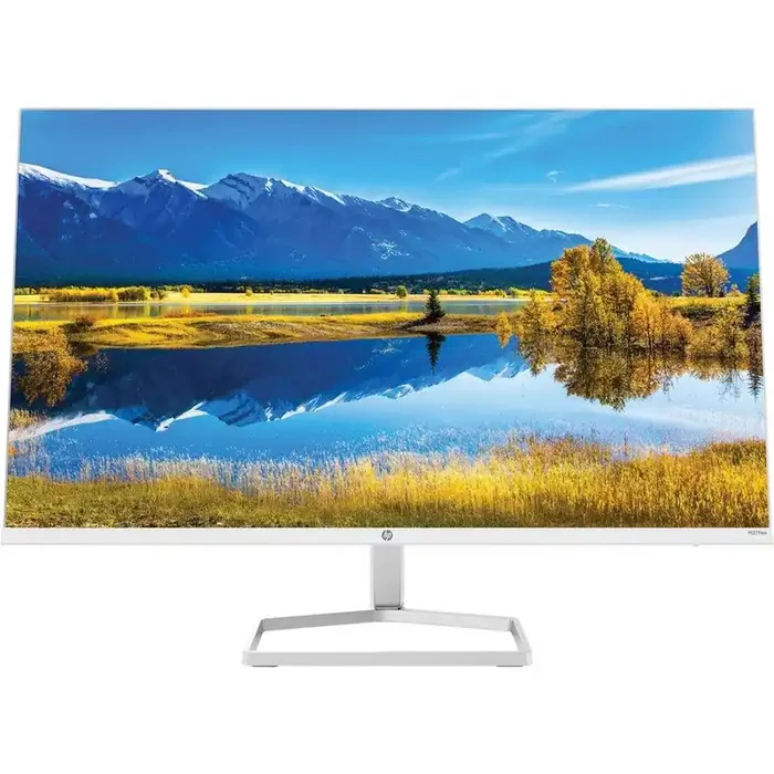 HP M27fwa 27″ Class Full HD LCD Monitor – 16 9 – Ceramic White, Silver