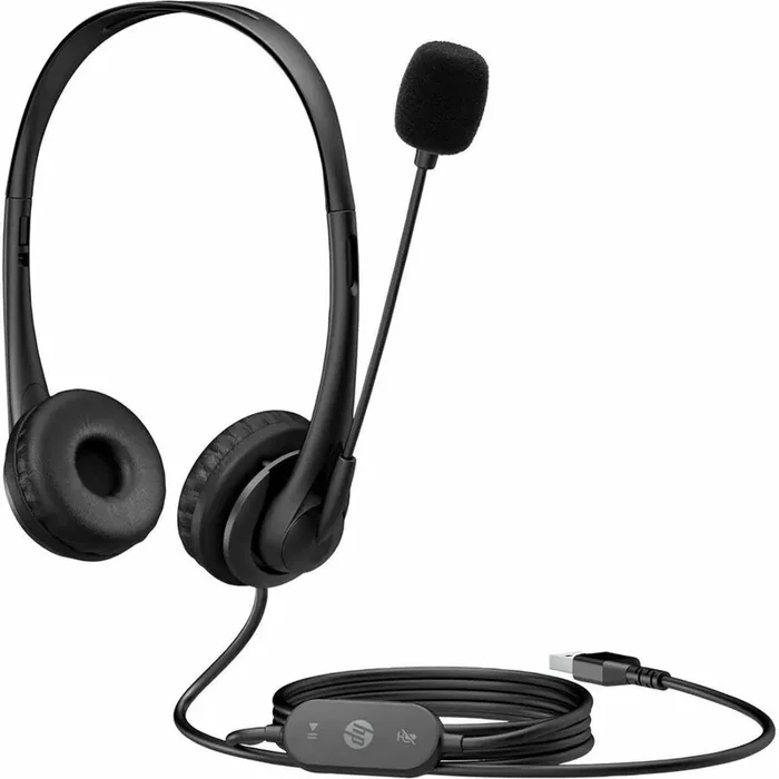 HP Stereo USB Headset G2 – Stereo – USB Type A – Wired – 64 Ohm – 20 Hz – 20 kHz – On-ear