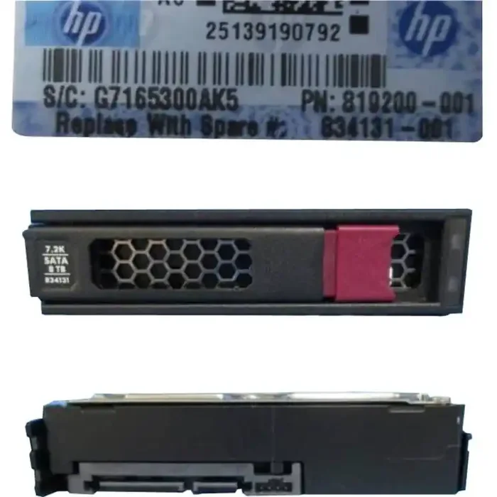 HPE 1 TB Hard Drive – 2.5″ Internal – SATA 834131-001