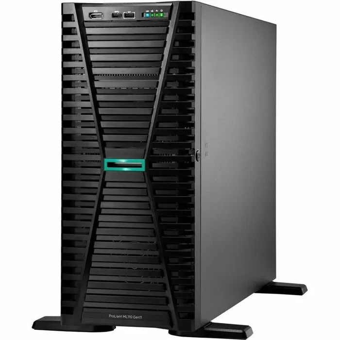 HPE ProLiant ML110 G11 4.5U Tower Server – 1 x Intel Xeon Bronze 3408U 1.80 GHz – 16 GB