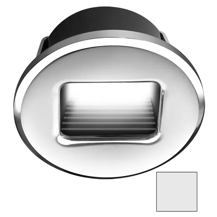 i2Systems Ember E1150Z Snap-In – Polished Chrome – Round – Cool White Light
