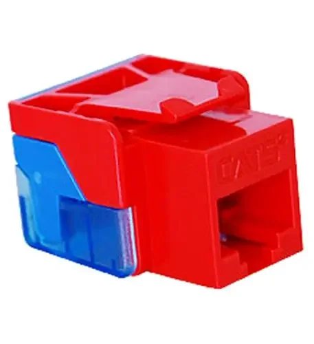 IC1078E5RD – Cat5 Jck RED ICC-CAT5JACK-RD