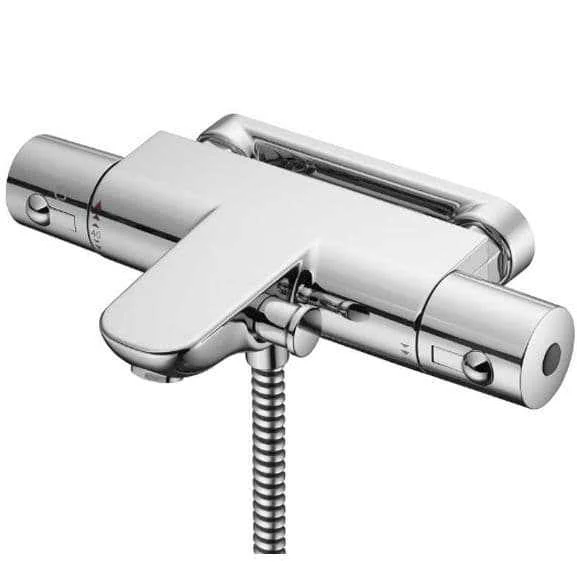 Ideal Standard Bottom Outlet Chrome Alto Ecotherm Thermostatic Shower