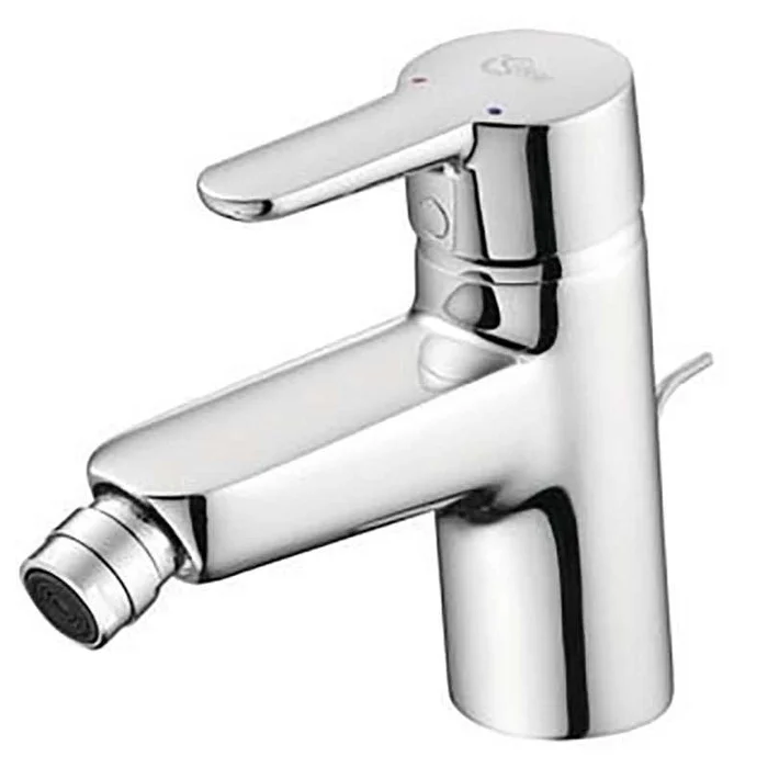 Ideal Standard Concept Blue Modern Chrome Single Lever Bidet Mixer Tap