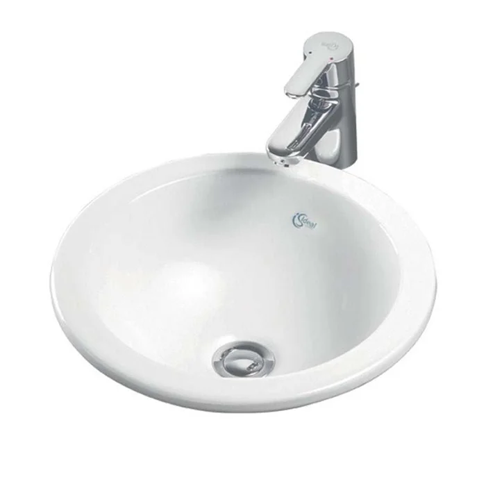 Ideal Standard Concept Sphere 380mm Wide 0 Tap Hole Countertop Basin –