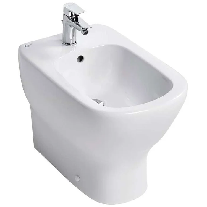 Ideal Standard Tesi 360mm Wide 1 Tap Hole Back to Wall Bidet – T350101