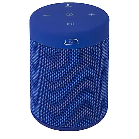 iLive ISBW108 Bluetooth Waterproof Speakers, Blue
