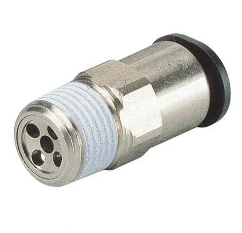IN 6mm x OUT R1/4″ Straight 0.6mm Orifice Meter-In Check Valve