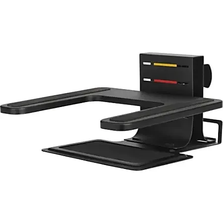 Kensington K60726WW Adjustable Laptop Stand with SmartFit System – Metal – Black