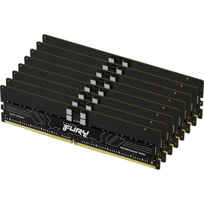 Kingston FURY Renegade Pro 256GB (8 x 32GB) DDR5 SDRAM Memory Kit – For Desktop PC,