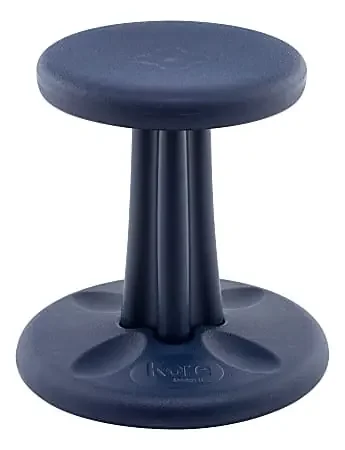 Kore Kids Wobble Chair, 14″H, Dark Blue